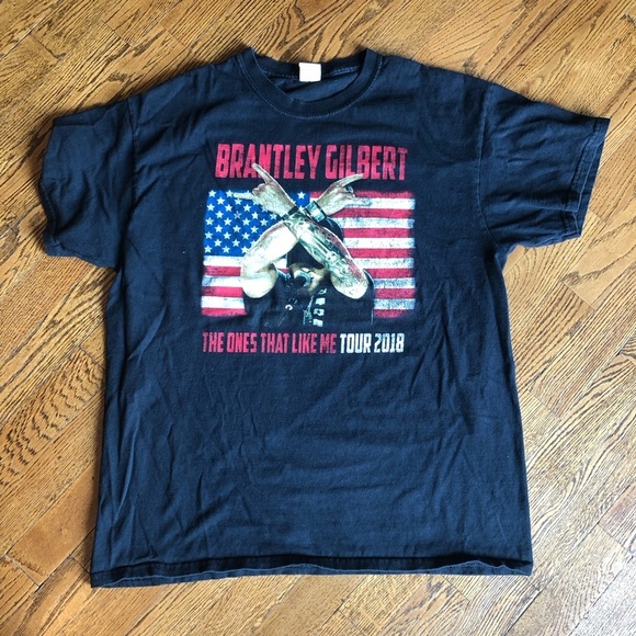 Brantley Gilbert 2018 Tour t-shirt - Picture 1 of 4